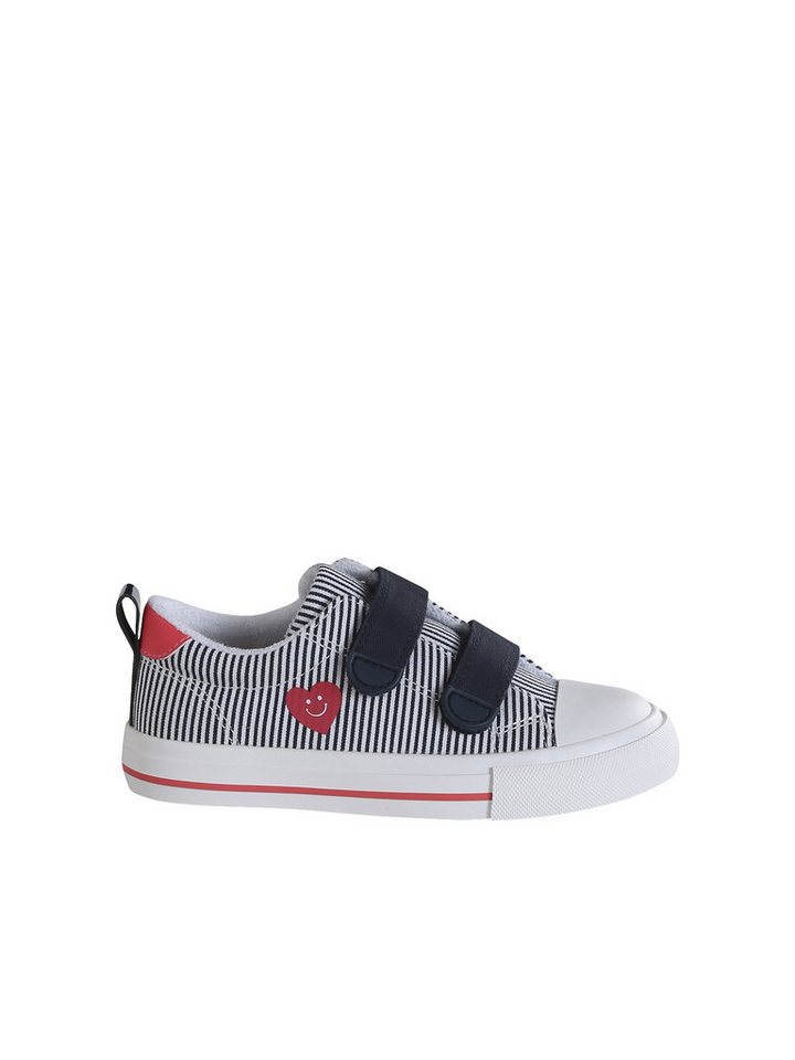 vertbaudet Gestreifte Kinder Klett-Sneakers Mit Anziehtrick Sneaker vertbaudet Gestreifte Kinder Klett-Sneakers Mit Anziehtrick Sneaker von vertbaudet