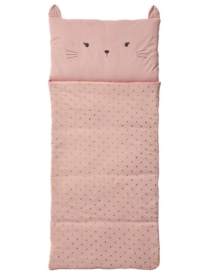 vertbaudet Kinderschlafsack Kinder Schlafsack KATZE mit Recycling-Materialien vertbaudet Kinderschlafsack Kinder Schlafsack KATZE mit Recycling-Materialien von vertbaudet