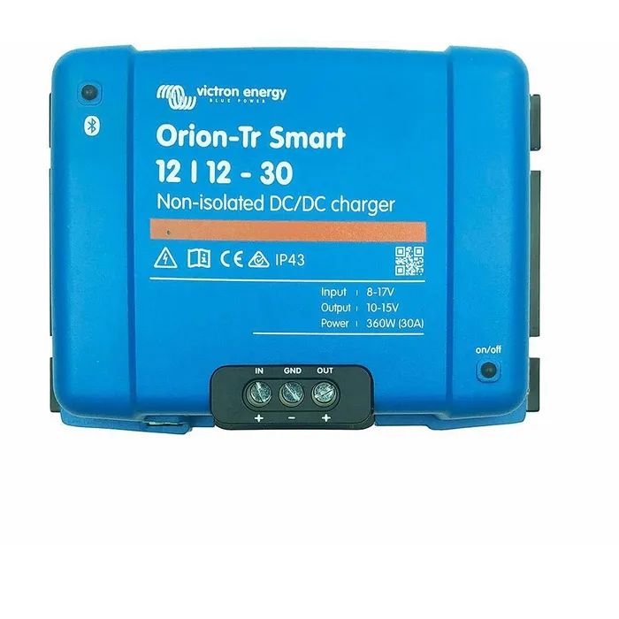 Victron Energy Orion-TR Smart 12/12 30A Non-isolated DC/DC-Wandler / Ladegerät von victron energy