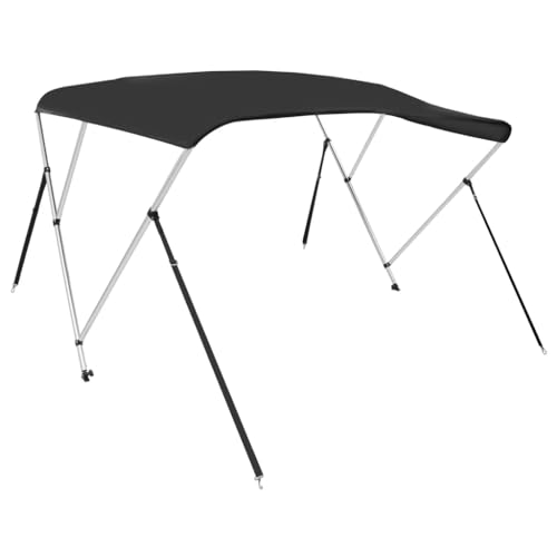 vidaXL 3-Bow Bimini Top, Bootsverdeck 4 verstellbare Nylonriemen, Sonnensegel Sonnenschutz für Boot, Sonnenverdeck Sonnendach, Schwarz 184x170x133cm vidaXL 3-Bow Bimini Top, Bootsverdeck 4 verstellbare Nylonriemen, Sonnensegel Sonnenschutz für Boot, Sonnenverdeck Sonnendach, Schwarz 184x170x133cm von vidaXL