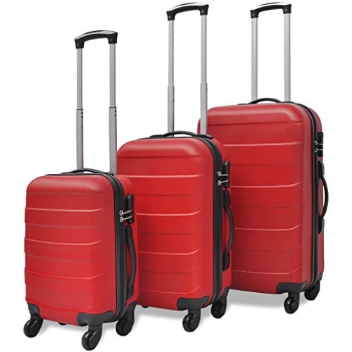 vidaXL 3tlg. Reisekoffer Trolley Hartschalenkoffer Kofferset Reise Urlaub Koffer vidaXL 3tlg. Reisekoffer Trolley Hartschalenkoffer Kofferset Reise Urlaub Koffer von vidaXL