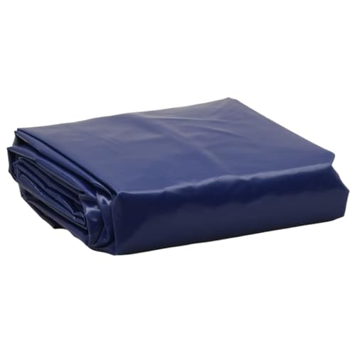 vidaXL Abdeckplane, Plane mit Metallösen, Abdeckung UV-Beständig Schimmelbeständig, Schutzhülle Zeltplane Reißfest Wasserfest, Blau 5x6 m 650 g/m² vidaXL Abdeckplane, Plane mit Metallösen, Abdeckung UV-Beständig Schimmelbeständig, Schutzhülle Zeltplane Reißfest Wasserfest, Blau 5x6 m 650 g/m² von vidaXL