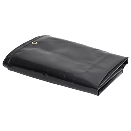 vidaXL Abdeckplane Gartenplane Plane Gewebeplane Holzplane Bootsabdeckung Holzabdeckplane Schutzplane Anhängerplane 650 g/m² 3x3m Schwarz vidaXL Abdeckplane Gartenplane Plane Gewebeplane Holzplane Bootsabdeckung Holzabdeckplane Schutzplane Anhängerplane 650 g/m² 3x3m Schwarz von vidaXL
