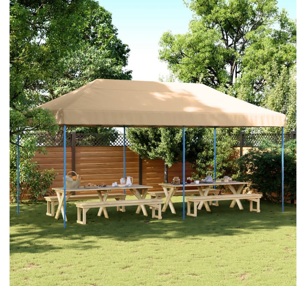 vidaXL Angelzelt, Partyzelt Faltbar Pop-Up Beige 580x292x315 cm vidaXL Angelzelt, Partyzelt Faltbar Pop-Up Beige 580x292x315 cm von vidaXL