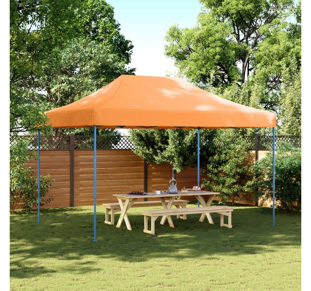 vidaXL Angelzelt, Partyzelt Faltbar Pop-Up Orange 410x279x315 cm von vidaXL