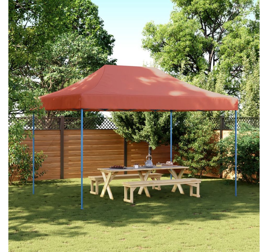 vidaXL Angelzelt, Partyzelt Faltbar Pop-Up Terrakottarot 410x279x315 cm vidaXL Angelzelt, Partyzelt Faltbar Pop-Up Terrakottarot 410x279x315 cm von vidaXL