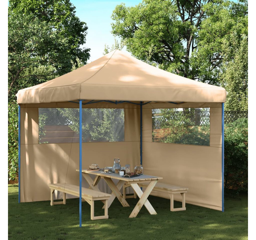 vidaXL Angelzelt, Partyzelt Faltbar Pop-Up mit 2 Seitenteilen Beige vidaXL Angelzelt, Partyzelt Faltbar Pop-Up mit 2 Seitenteilen Beige von vidaXL