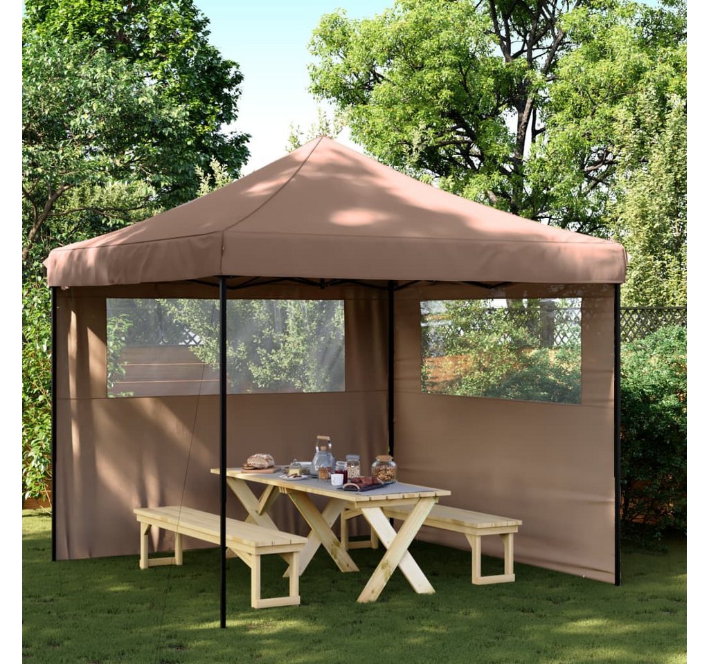 vidaXL Angelzelt, Partyzelt Faltbar Pop-Up mit 2 Seitenteilen Braun vidaXL Angelzelt, Partyzelt Faltbar Pop-Up mit 2 Seitenteilen Braun von vidaXL