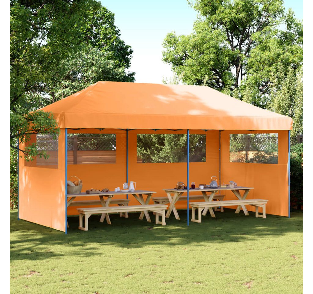 vidaXL Angelzelt, Partyzelt Faltbar Pop-Up mit 3 Seitenteilen Orange vidaXL Angelzelt, Partyzelt Faltbar Pop-Up mit 3 Seitenteilen Orange von vidaXL