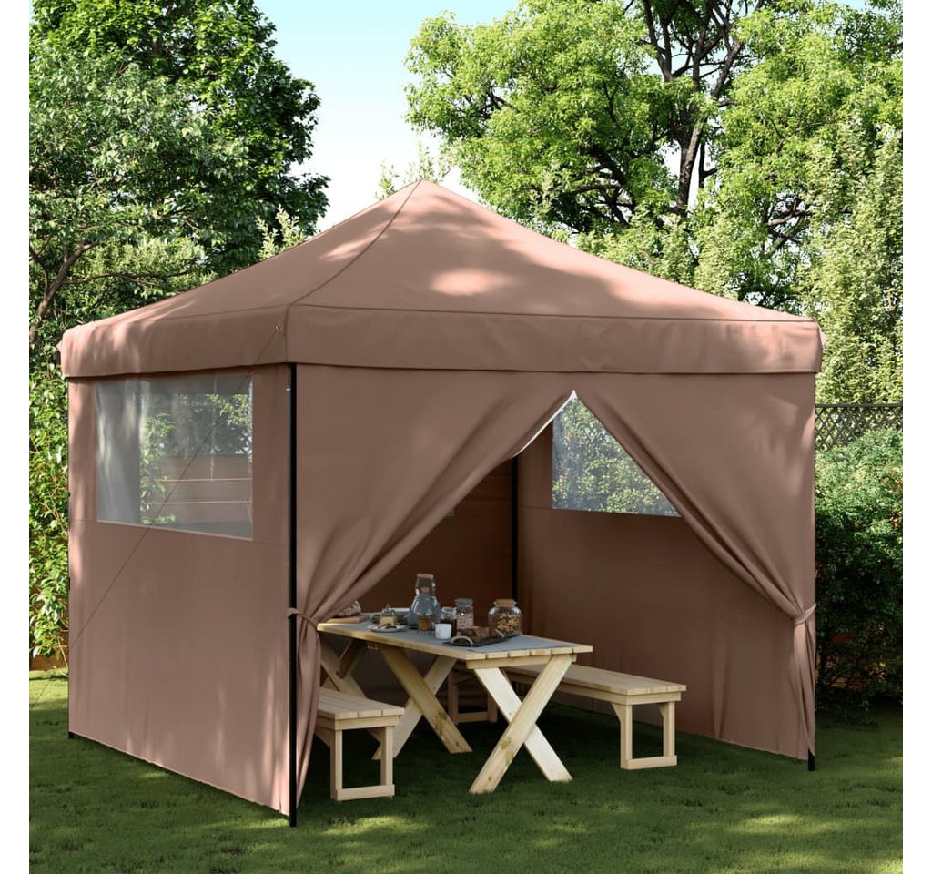 vidaXL Angelzelt, Partyzelt Faltbar Pop-Up mit 4 Seitenteilen Braun vidaXL Angelzelt, Partyzelt Faltbar Pop-Up mit 4 Seitenteilen Braun von vidaXL