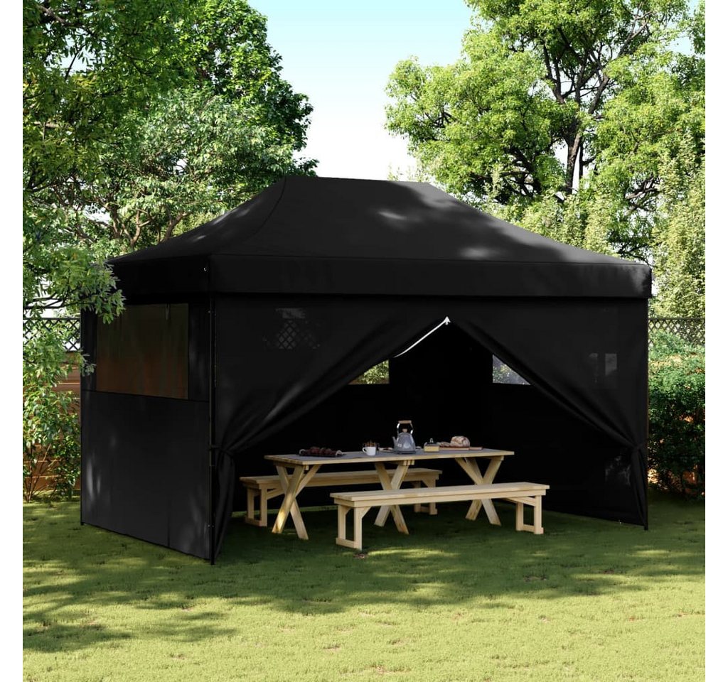 vidaXL Angelzelt, Partyzelt Faltbar Pop-Up mit 4 Seitenteilen Schwarz vidaXL Angelzelt, Partyzelt Faltbar Pop-Up mit 4 Seitenteilen Schwarz von vidaXL