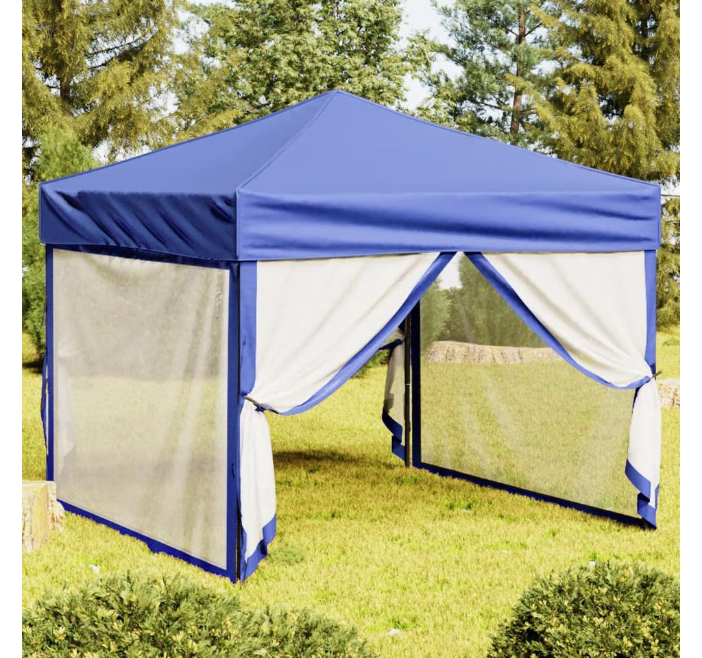 vidaXL Angelzelt, Partyzelt Faltbar mit Seitenwänden Blau 3x3 m vidaXL Angelzelt, Partyzelt Faltbar mit Seitenwänden Blau 3x3 m von vidaXL