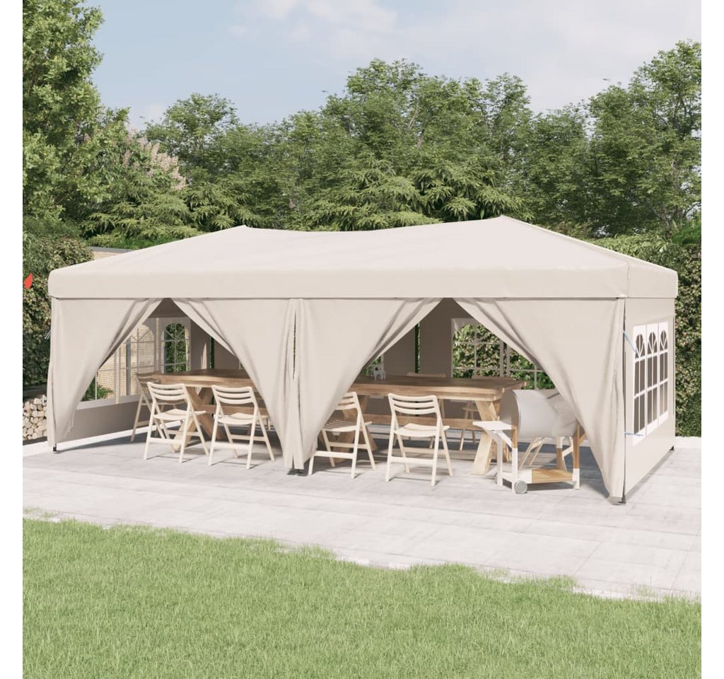 vidaXL Angelzelt, Partyzelt Faltbar mit Seitenwänden Creme 3x6 m vidaXL Angelzelt, Partyzelt Faltbar mit Seitenwänden Creme 3x6 m von vidaXL