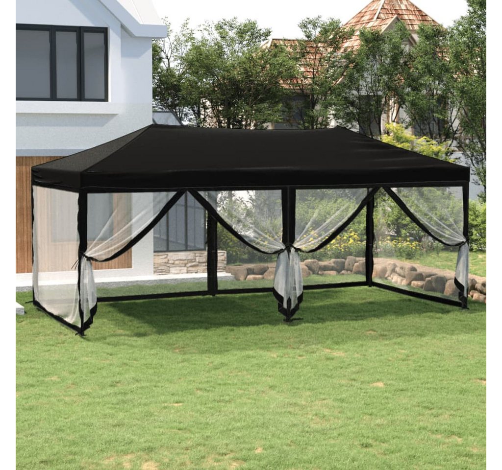 vidaXL Angelzelt, Partyzelt Faltbar mit Seitenwänden Schwarz 3x6 m vidaXL Angelzelt, Partyzelt Faltbar mit Seitenwänden Schwarz 3x6 m von vidaXL