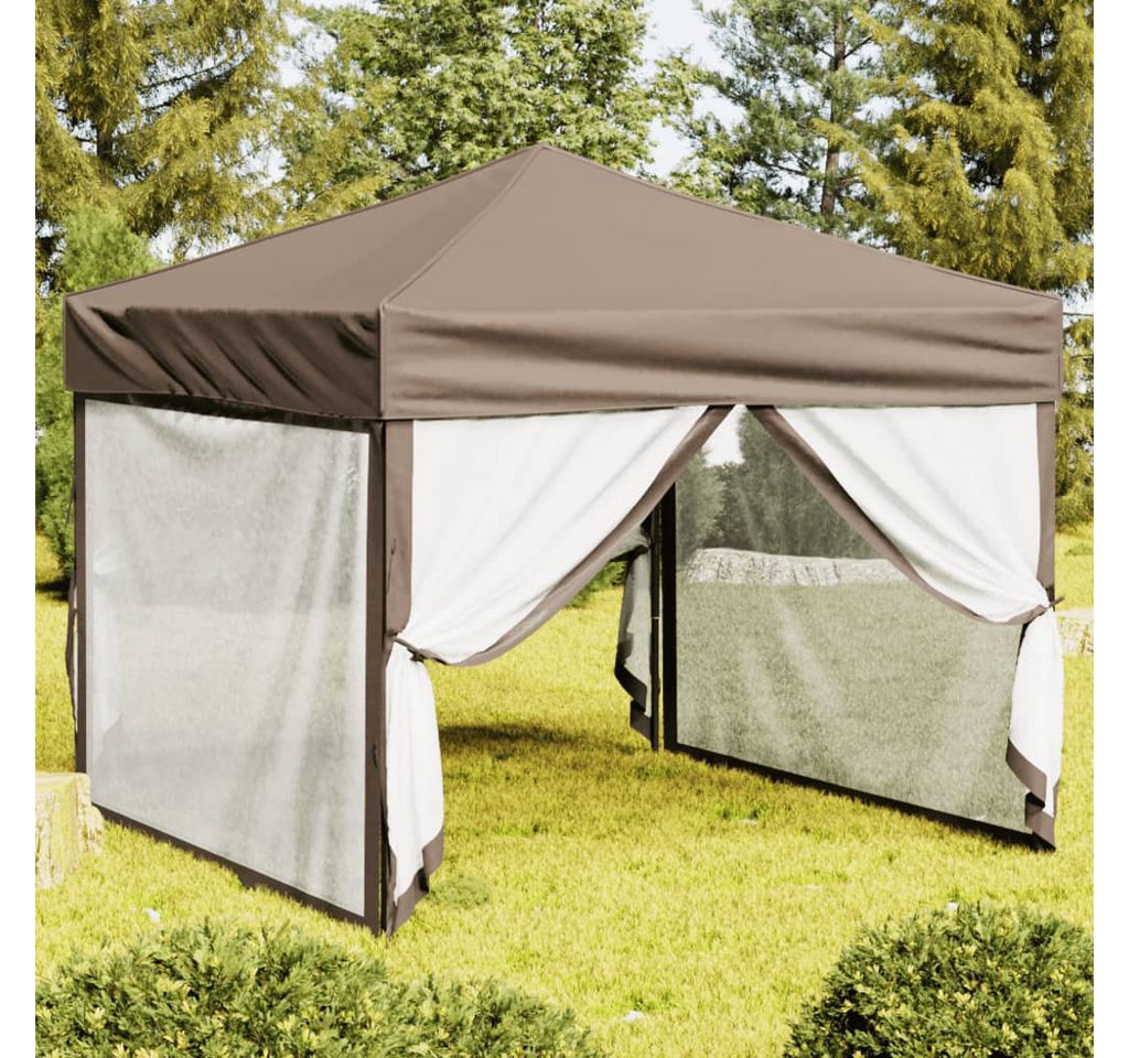 vidaXL Angelzelt, Partyzelt Faltbar mit Seitenwänden Taupe 3x3 m vidaXL Angelzelt, Partyzelt Faltbar mit Seitenwänden Taupe 3x3 m von vidaXL