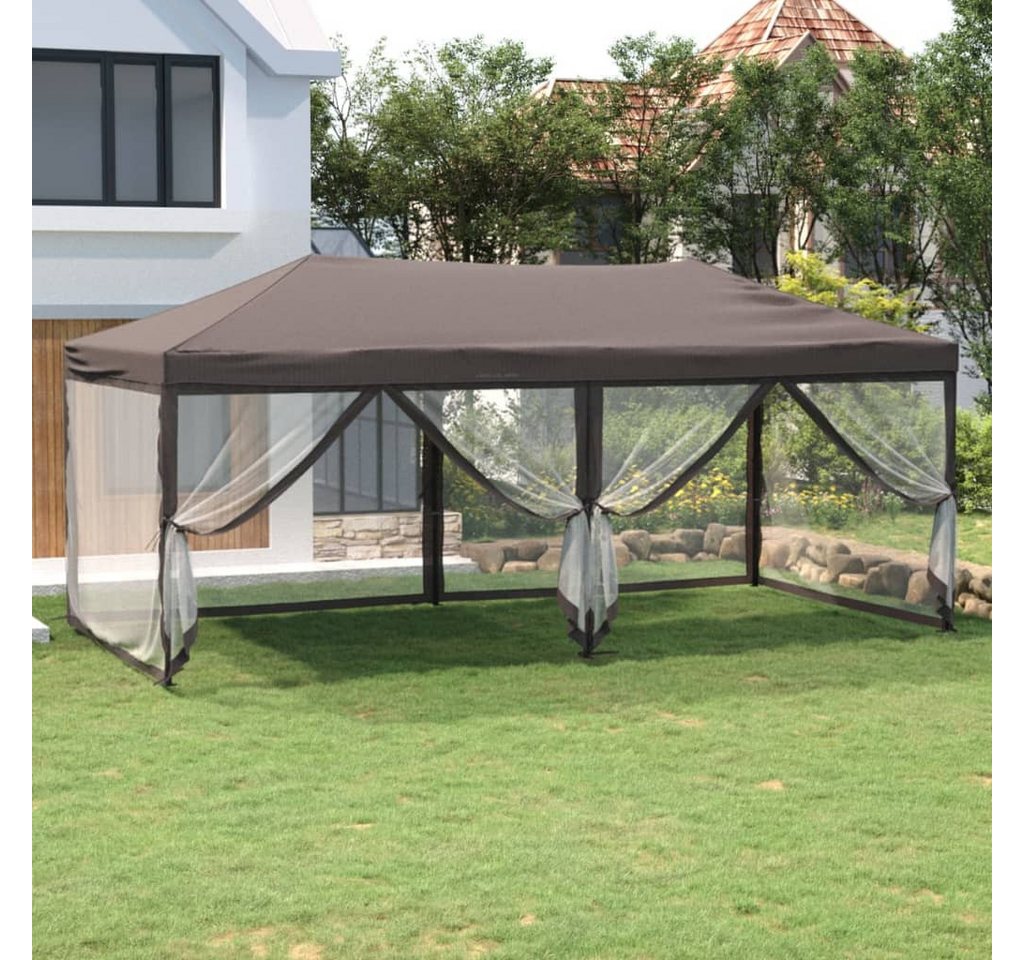 vidaXL Angelzelt, Partyzelt Faltbar mit Seitenwänden Taupe 3x6 m vidaXL Angelzelt, Partyzelt Faltbar mit Seitenwänden Taupe 3x6 m von vidaXL