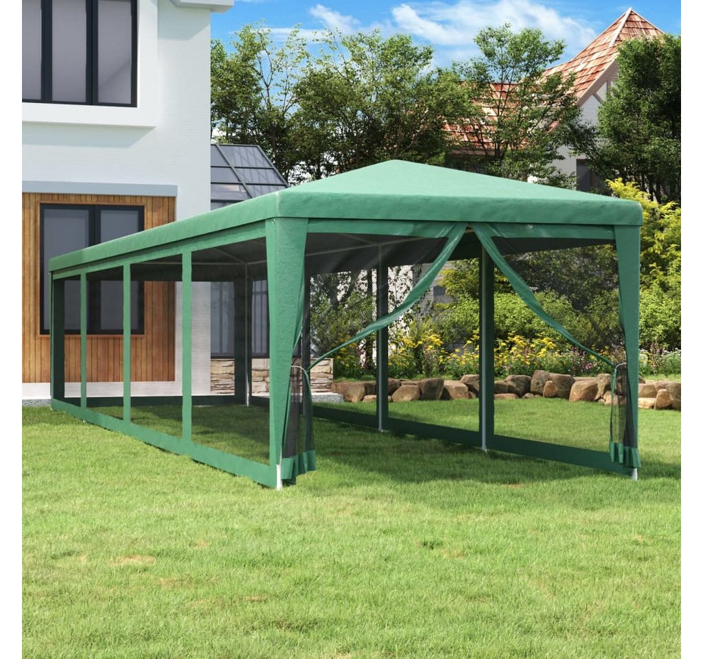 vidaXL Angelzelt, Partyzelt mit 10 Mesh-Seitenwänden Grün 3x12 m HDPE vidaXL Angelzelt, Partyzelt mit 10 Mesh-Seitenwänden Grün 3x12 m HDPE von vidaXL