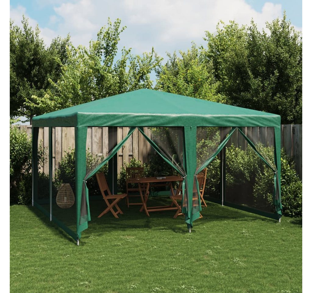vidaXL Angelzelt, Partyzelt mit 8 Mesh-Seitenteilen Grün 4x4 m HDPE vidaXL Angelzelt, Partyzelt mit 8 Mesh-Seitenteilen Grün 4x4 m HDPE von vidaXL
