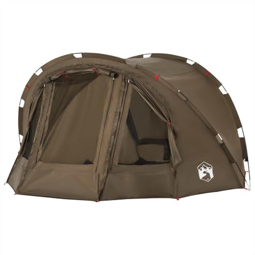 vidaXL Angelzelt 4 Personen, Karpfenzelt mit Steckverbindungssystem, Campingzelt mit E-Anschluss, Anglerzelt Zelt, Olivgrün 190T Polyester vidaXL Angelzelt 4 Personen, Karpfenzelt mit Steckverbindungssystem, Campingzelt mit E-Anschluss, Anglerzelt Zelt, Olivgrün 190T Polyester von vidaXL
