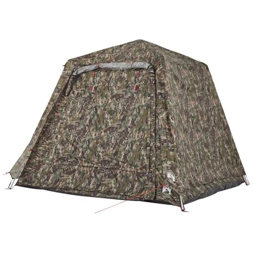 vidaXL Angelzelt 4 Personen, Karpfenzelt mit Quick-Release-System, Campingzelt mit E-Anschluss, Anglerzelt Zelt, Tarnmuster 190T Polyester vidaXL Angelzelt 4 Personen, Karpfenzelt mit Quick-Release-System, Campingzelt mit E-Anschluss, Anglerzelt Zelt, Tarnmuster 190T Polyester von vidaXL
