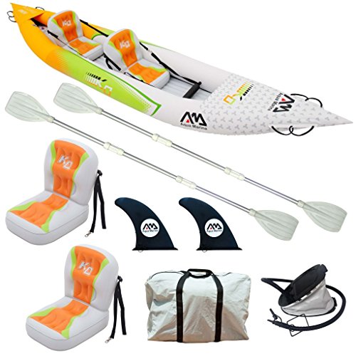 vidaXL Aqua Marina Aufblasbares Kajak Betta HM K0 für 2 Personen Mehrfarbig vidaXL Aqua Marina Aufblasbares Kajak Betta HM K0 für 2 Personen Mehrfarbig von vidaXL