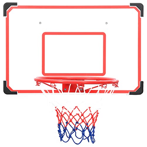 vidaXL Basketball Rückwand Set für die Wandmontage 5-TLG. Basketballbrett Basketballkorb Basketballring Basketballnetz Basketballanlage von vidaXL