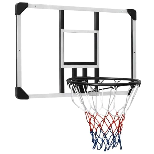 vidaXL Basketballkorb Basketballring Backboard Basketballanlage Basketball Rückbrett Basketballboard Transparent 90x60x2,5cm Polycarbonat vidaXL Basketballkorb Basketballring Backboard Basketballanlage Basketball Rückbrett Basketballboard Transparent 90x60x2,5cm Polycarbonat von vidaXL
