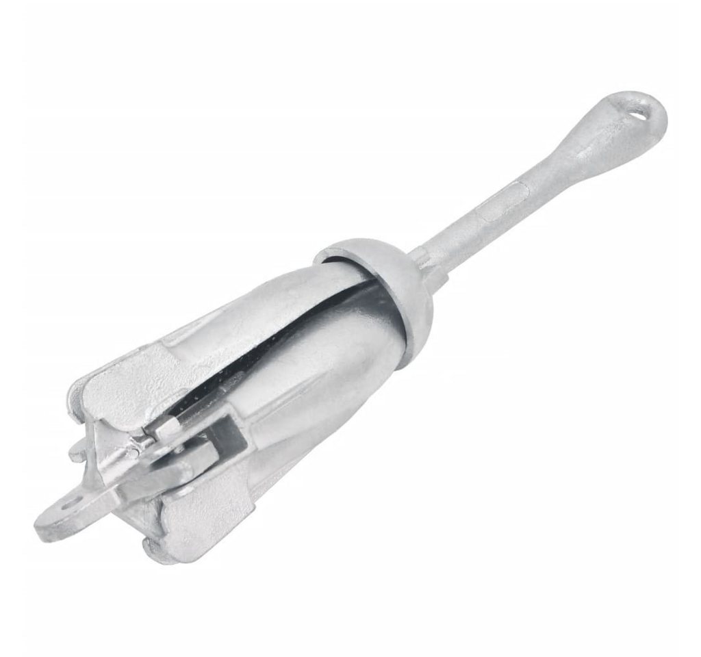 vidaXL Befestigungsanker, Klappanker Silbern 1,5 kg Temperguss vidaXL Befestigungsanker, Klappanker Silbern 1,5 kg Temperguss von vidaXL