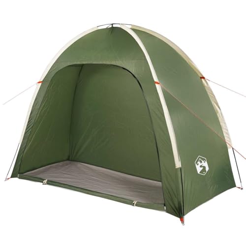 vidaXL Beistellzelt, Lagerzelt mit Stauraum, Umkleidezelt Wasserdicht Tragbar, Campingzelt Aufbewahrungszelt Zelt, Grün 185T Polyester vidaXL Beistellzelt, Lagerzelt mit Stauraum, Umkleidezelt Wasserdicht Tragbar, Campingzelt Aufbewahrungszelt Zelt, Grün 185T Polyester von vidaXL
