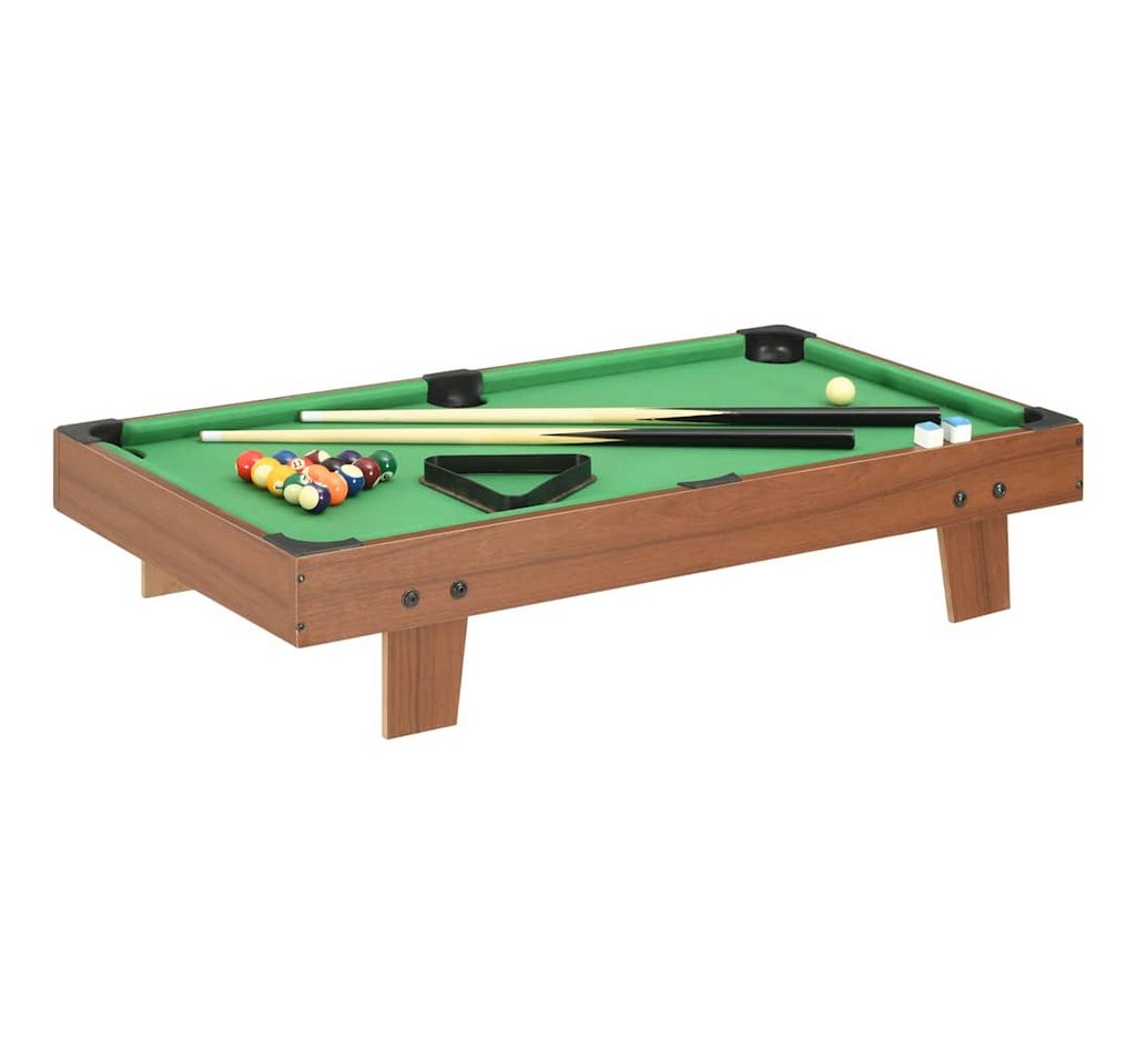 vidaXL Billardtisch 3-Fuß-Mini-Billardtisch 92×52×19 cm Braun und Grün vidaXL Billardtisch 3-Fuß-Mini-Billardtisch 92×52×19 cm Braun und Grün von vidaXL