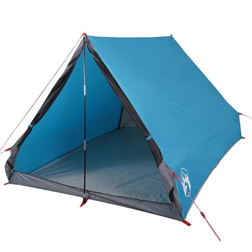 vidaXL Camping Keilzelt 2 Personen, Campingzelt mit Steckverbindungssystem, Trekkingzelt mit Glasfaserstangen, Zelt A-Rahmen, Grün 185T Polyester vidaXL Camping Keilzelt 2 Personen, Campingzelt mit Steckverbindungssystem, Trekkingzelt mit Glasfaserstangen, Zelt A-Rahmen, Grün 185T Polyester von vidaXL