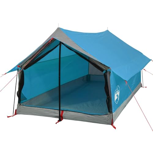 vidaXL Campingzelt, Trekkingzelt für 2 Personen Wasserdicht, Zelt mit Insektenschutz für Outdoor Camping Wandern, Wanderzelt Leicht Tragbar, Blau vidaXL Campingzelt, Trekkingzelt für 2 Personen Wasserdicht, Zelt mit Insektenschutz für Outdoor Camping Wandern, Wanderzelt Leicht Tragbar, Blau von vidaXL