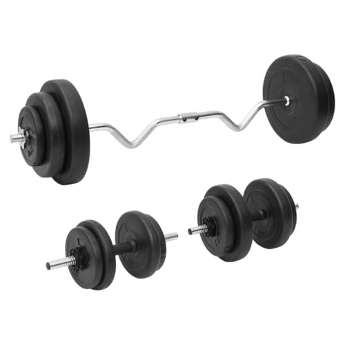 vidaXL Curlhantel und Kurzhantel mit Gewichten 60 kg vidaXL Curlhantel und Kurzhantel mit Gewichten 60 kg von vidaXL