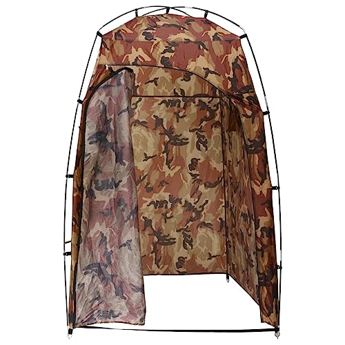 vidaXL Dusche WC Umkleidezelt mit 2 Ablagefächern Duschzelt Toilettenzelt Zelt Beistellzelt Lagerzelt Camping Umkleidekabine Tarnmuster vidaXL Dusche WC Umkleidezelt mit 2 Ablagefächern Duschzelt Toilettenzelt Zelt Beistellzelt Lagerzelt Camping Umkleidekabine Tarnmuster von vidaXL