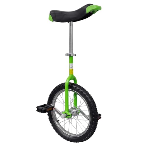 vidaXL Einrad Unicycle Fahrrad höhenverstellbar grün 16 Zoll vidaXL Einrad Unicycle Fahrrad höhenverstellbar grün 16 Zoll von vidaXL