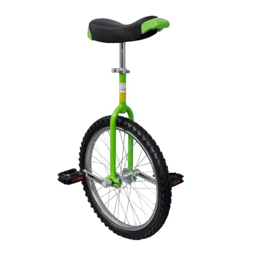 vidaXL Einrad Unicycle Fahrrad höhenverstellbar grün 20 Zoll vidaXL Einrad Unicycle Fahrrad höhenverstellbar grün 20 Zoll von vidaXL