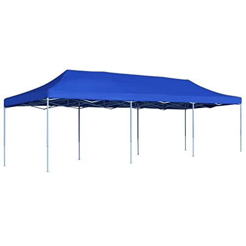 vidaXL Faltzelt Pop-Up 3x9m Blau Partyzelt Gartenzelt Garten Pavillon Festzelt vidaXL Faltzelt Pop-Up 3x9m Blau Partyzelt Gartenzelt Garten Pavillon Festzelt von vidaXL