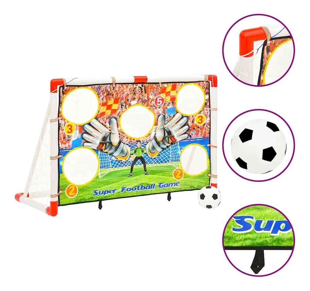 vidaXL Fußballtor Fußballtor-Set mit Torwand 120x51x77,5 cm vidaXL Fußballtor Fußballtor-Set mit Torwand 120x51x77,5 cm von vidaXL