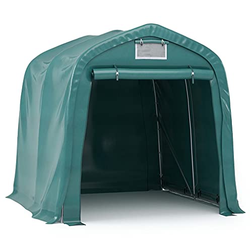 vidaXL Garagenzelt Wasserfest Zeltgarage Weidezelt Foliengarage Zelt Lagerzelt Auto Motorrad Schutz Unterstand Lagerung PVC 1,6x2,4m Grün vidaXL Garagenzelt Wasserfest Zeltgarage Weidezelt Foliengarage Zelt Lagerzelt Auto Motorrad Schutz Unterstand Lagerung PVC 1,6x2,4m Grün von vidaXL