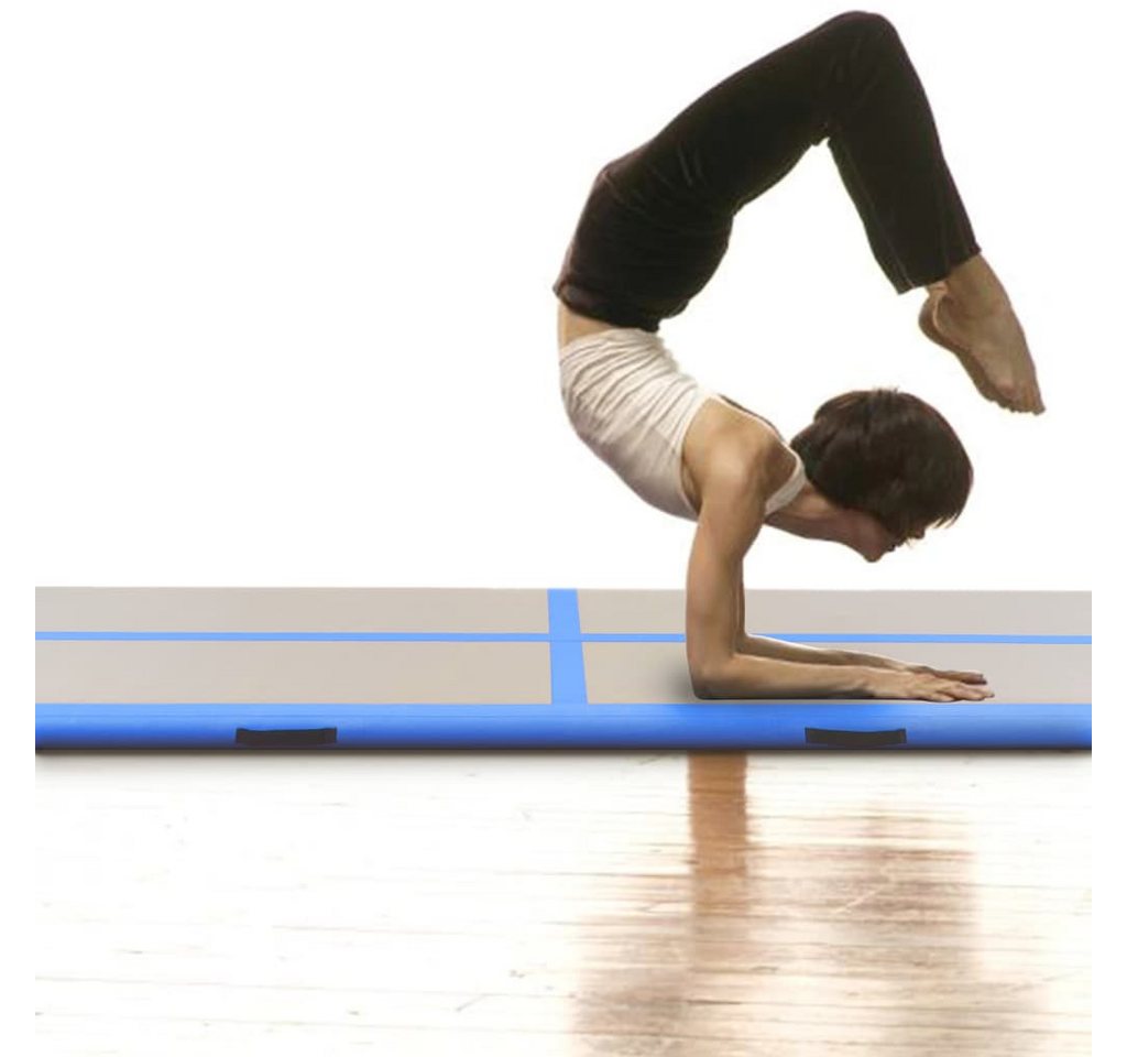 vidaXL Gymnastikmatte, Aufblasbare Fitness Matte mit Pumpe 300x100x10 cm PVC Blau vidaXL Gymnastikmatte, Aufblasbare Fitness Matte mit Pumpe 300x100x10 cm PVC Blau von vidaXL