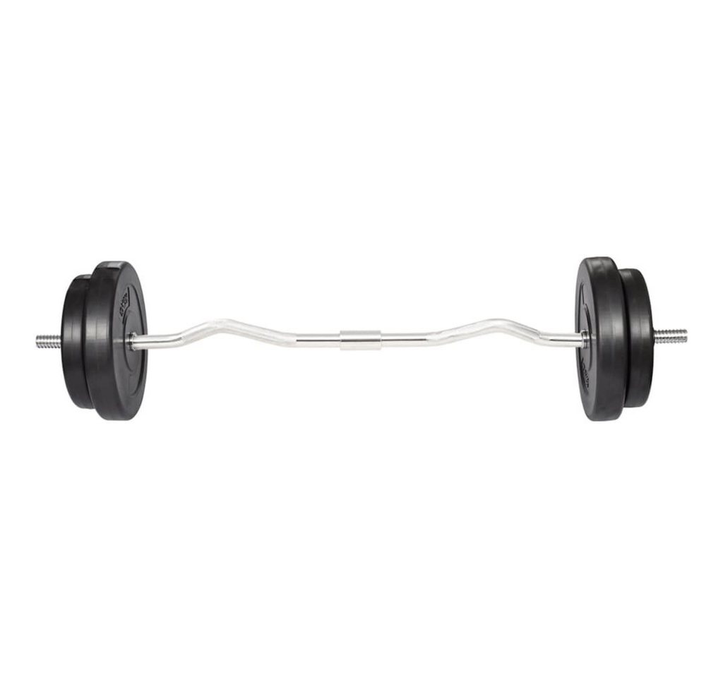 vidaXL Hantel-Set, mit Curlstange und Hantelscheiben 30 kg vidaXL Hantel-Set, mit Curlstange und Hantelscheiben 30 kg von vidaXL