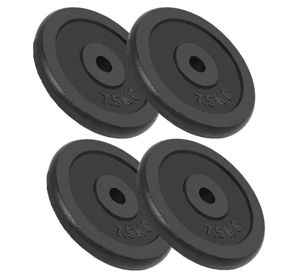 vidaXL Hantel-Set Hantelscheiben 4 Stk. 4x7,5 kg Gusseisen vidaXL Hantel-Set Hantelscheiben 4 Stk. 4x7,5 kg Gusseisen von vidaXL