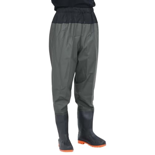 vidaXL Hüftwathose mit Stiefeln, Wathose für Angler Jäger Landwirte, Anglerhose Wasserfest, Teichhose Angelhose, Dunkelgrün Größe 44 vidaXL Hüftwathose mit Stiefeln, Wathose für Angler Jäger Landwirte, Anglerhose Wasserfest, Teichhose Angelhose, Dunkelgrün Größe 44 von vidaXL
