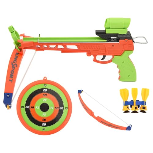 vidaXL Kinder Armbrust Bogenset mit Zielscheibe Schnüre Pfeilhalter Saugnapfpfeile Kinderbogen Bogenschießen Spielzeug Kinderarmbrust vidaXL Kinder Armbrust Bogenset mit Zielscheibe Schnüre Pfeilhalter Saugnapfpfeile Kinderbogen Bogenschießen Spielzeug Kinderarmbrust von vidaXL