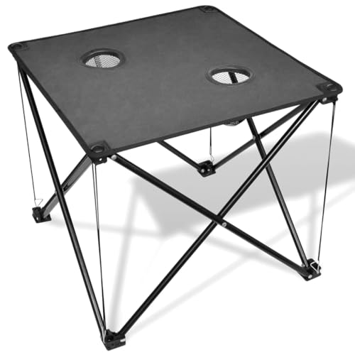 Klappbarer Campingtisch grau Klappbarer Campingtisch grau von vidaXL