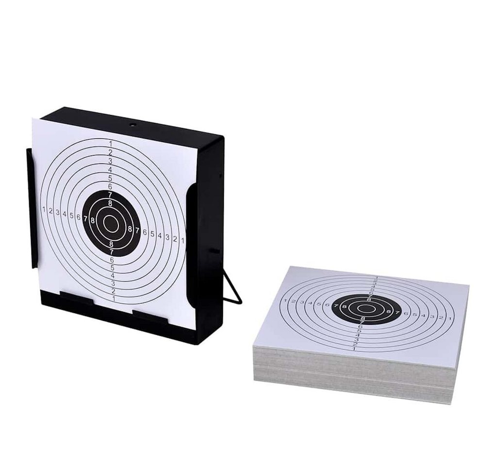 vidaXL Kugelfang Kugelfang 14 cm + 100 Zielscheiben aus Papier Quadratisch vidaXL Kugelfang Kugelfang 14 cm + 100 Zielscheiben aus Papier Quadratisch von vidaXL