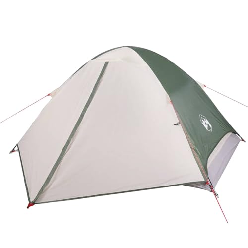 vidaXL Kuppel Campingzelt 2 Personen, Kuppelzelt mit Netzwände, Wasserdicht Wurfzelt mit E-Anschluss, Wanderzelt Zelt, Grün 185T Polyester vidaXL Kuppel Campingzelt 2 Personen, Kuppelzelt mit Netzwände, Wasserdicht Wurfzelt mit E-Anschluss, Wanderzelt Zelt, Grün 185T Polyester von vidaXL