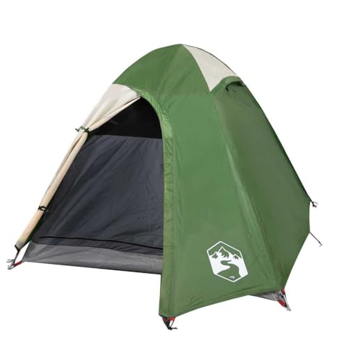 vidaXL Kuppelzelt, Campingzelt für 2 Personen Wasserdicht, Outdoor Zelt mit Abnehmbarem Überzelt Insektenschutz, Trekkingzelt Leicht Tragbar, Grün vidaXL Kuppelzelt, Campingzelt für 2 Personen Wasserdicht, Outdoor Zelt mit Abnehmbarem Überzelt Insektenschutz, Trekkingzelt Leicht Tragbar, Grün von vidaXL