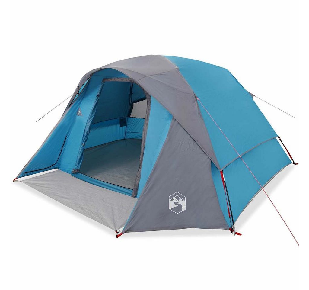 vidaXL Kuppelzelt Familienzelt für 6 Personen Blau Wasserdicht, (1 tlg) vidaXL Kuppelzelt Familienzelt für 6 Personen Blau Wasserdicht, (1 tlg) von vidaXL