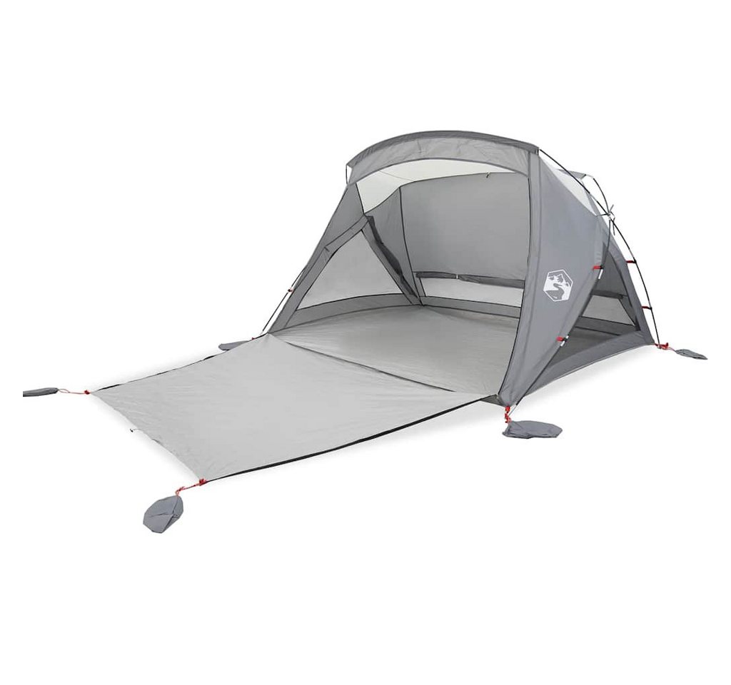 vidaXL Kuppelzelt Strandzelt 2 Personen Grau Wasserdicht, (1 tlg) vidaXL Kuppelzelt Strandzelt 2 Personen Grau Wasserdicht, (1 tlg) von vidaXL